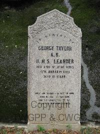 Hong Kong Cemetery - Taylor, George